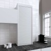 Kit Persiana 60 x 150 cm PVC Branco para Móveis de Cozinha