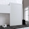 Kit Persiana 90 x 150 cm PVC Branco para Móveis de Cozinha