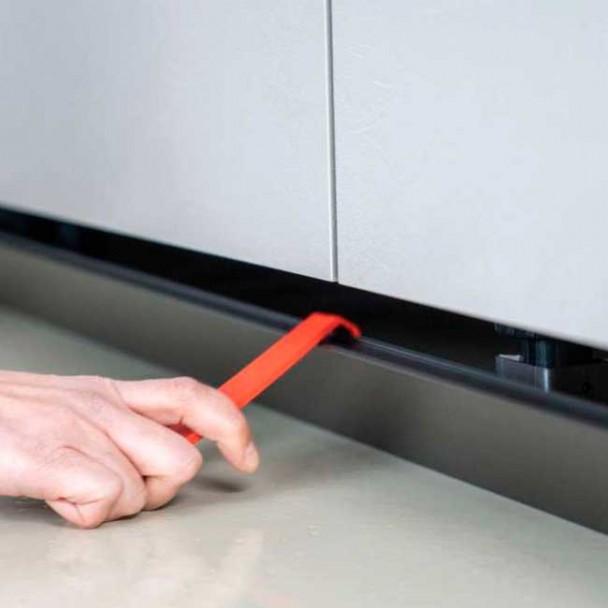 Avalanca de Extração Braçadeira Magnética Rodapé PVC