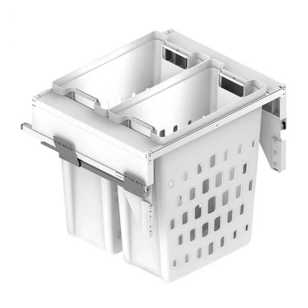 Cesta frontal removível para roupas Compact