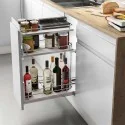 Rack para Garrafas Removível 3 Alturas Compact