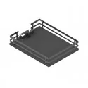 Cesto de Coluna Removível Titan Flat Anthracite