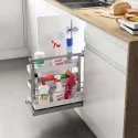 Removível Acessórios Limpeza Flat Prata
