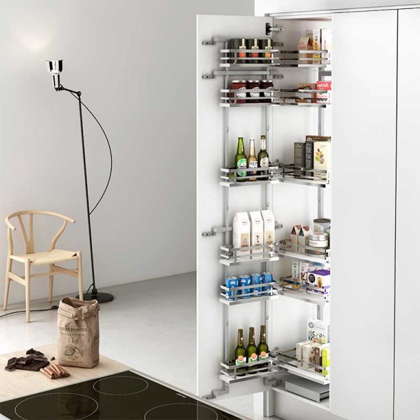 Coluna Deslizante Flat Cromo