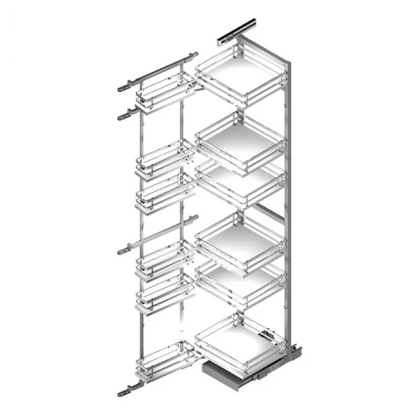 Coluna Deslizante Flat Cromo
