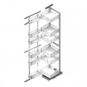 Coluna Deslizante Flat Cromo