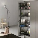 Coluna Deslizante Flat Antracite