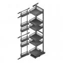 Coluna Deslizante Flat Antracite
