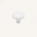 Maçaneta de Zamak Branco Fosco 3458