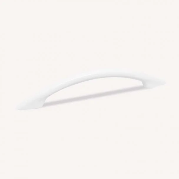 Puxador de Zamak Branco Fosco 2278