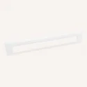 Puxador de Zamak Branco Fosco 4741