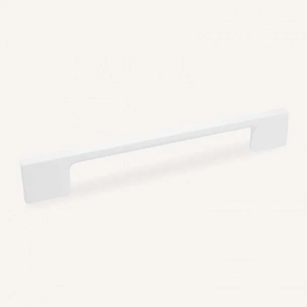 Puxador de Zamak Branco Fosco 4706