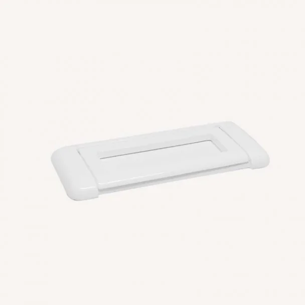 Puxador de Zamak Branco Mate 2270