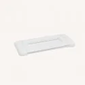 Puxador de Zamak Branco Mate 2270