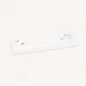 Puxador de Zamak Branco Fosco 2283