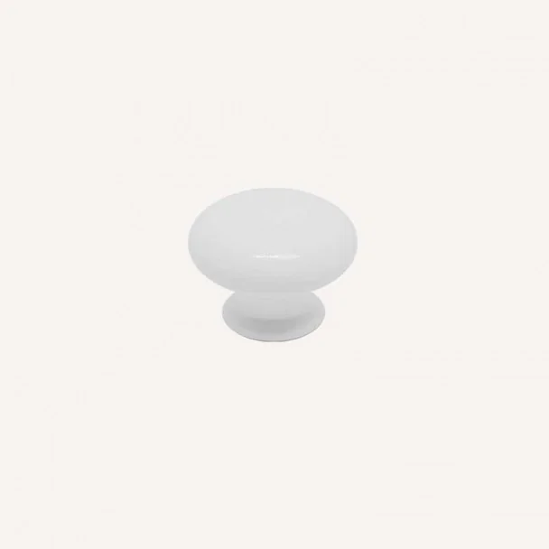 Maçaneta de Resina Branco Fosco 3001
