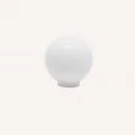 Maçaneta de Resina Branco Fosco 3416