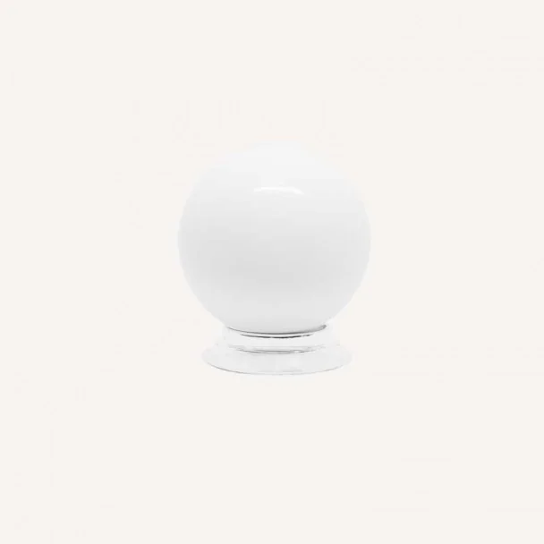 Maçaneta de Resina Branco Fosco 3417