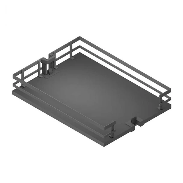 Cesto para Coluna Removível Flat Antracite