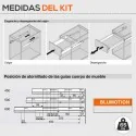Guias 65 Kg Gavetas e Extensões Tandembox Antaro