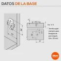 Calço em Cruz com Excêntrico Ônix
