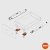 Conjunto de Acoplamento para Corrediças Blum Tandem
