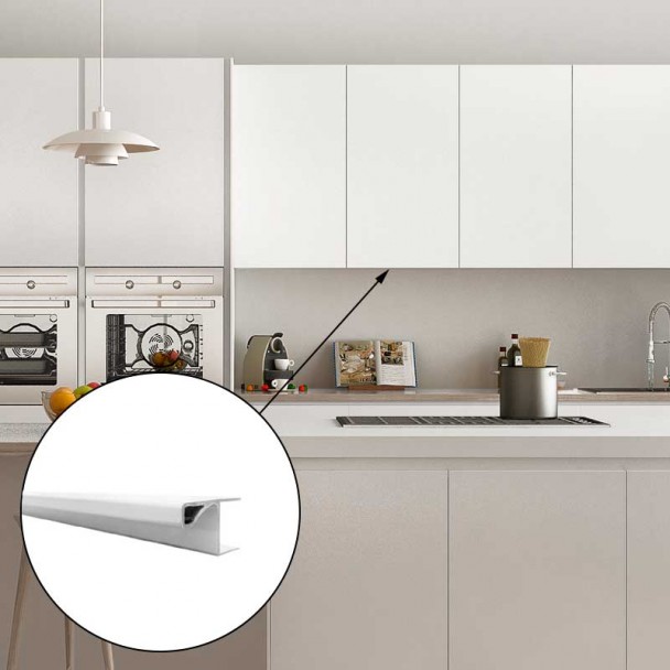 Perfil Gola branca para Módulo Alto