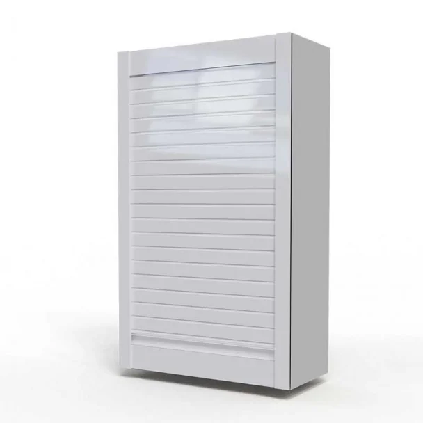 Kit Persiana Vidro Branco Brilho