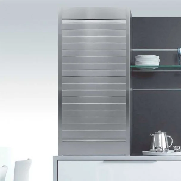Kit Persiana Alumínio Natural para Móveis de Cozinha
