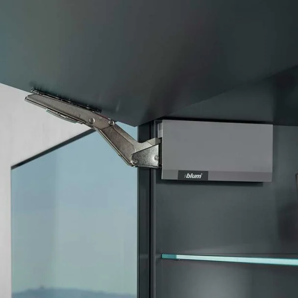 Dobradiça Articulada Cozinha Blum Aventos HK Top TIP-ON
