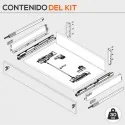 Extensão Frontal Branco TIP-ON BLUMOTION 30 kg Tandembox Antaro D