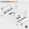 Extensão Frontal Cinza TIP-ON BLUMOTION 30 kg Tandembox Antaro D
