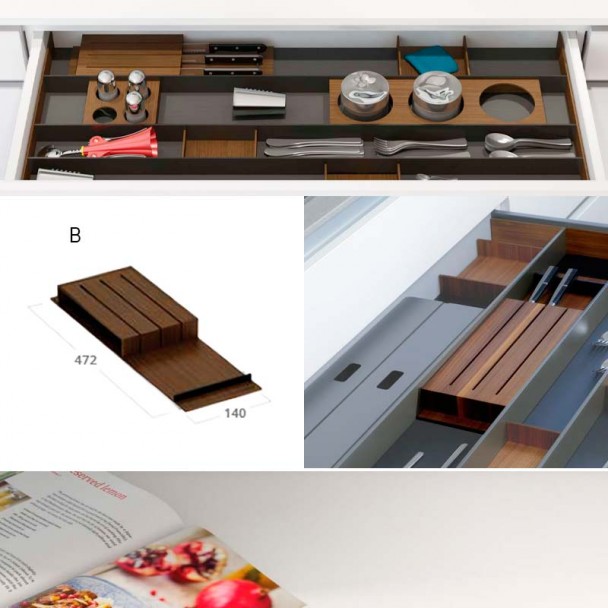 Faca para 3 facas Cuibus