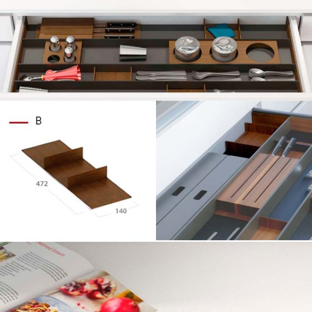 Separador para 3 lacunas Cuibus