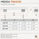 Atirador 4706 Cromado Mate Cozinha