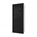 Kit Persiana 60 x 150 cm PVC Preto Ardósia Z-Smartlift