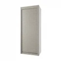 Kit Persiana 60 x 150 cm PVC Aço Escovado Z-Smartlift