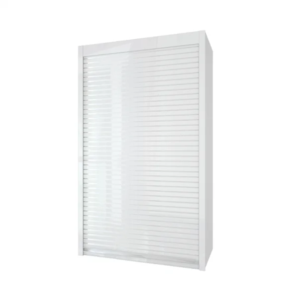 Kit Persiana 90 x 150 cm PVC Branco Brilho Z-Smartlift