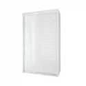 Kit Persiana 90 x 150 cm PVC Branco Brilho Z-Smartlift
