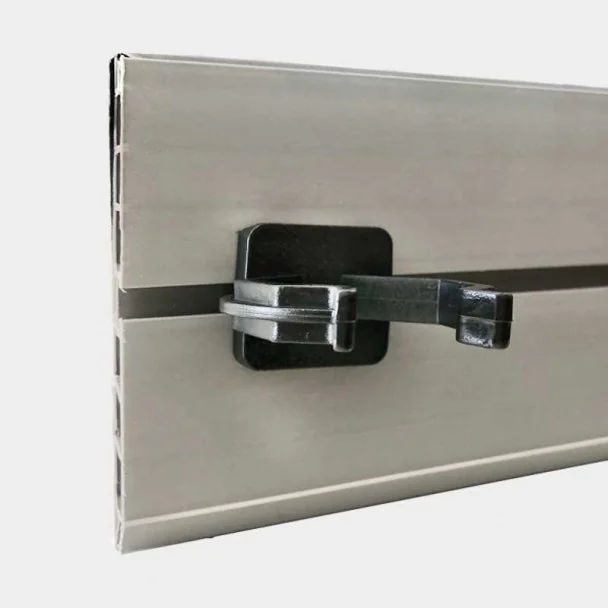 Braçadeira para Suporte de PVC Rodapé Cozinha (4 pçs)