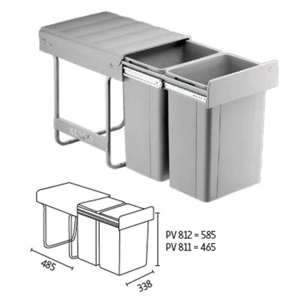 Balde de Instalação Livre Balde BIG-BIO-DOUBLE 40