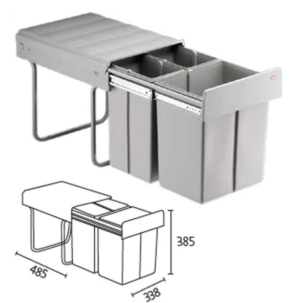 Cubo livre instalação cubo BIO-TRIO
