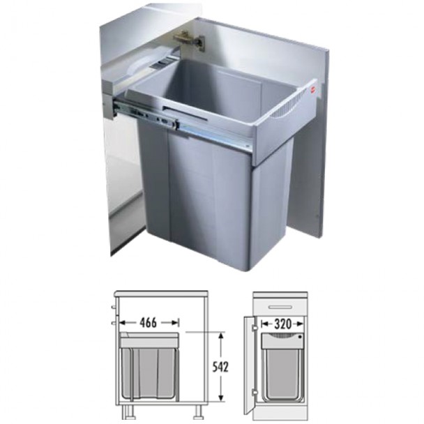 Caixote do lixo EASY-CARGO