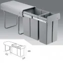 Cesto de Lixo Manual DOUBLE BOY