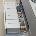 Caixotes reciclagem lixo Aço Inoxidável Para gaveta cozinha