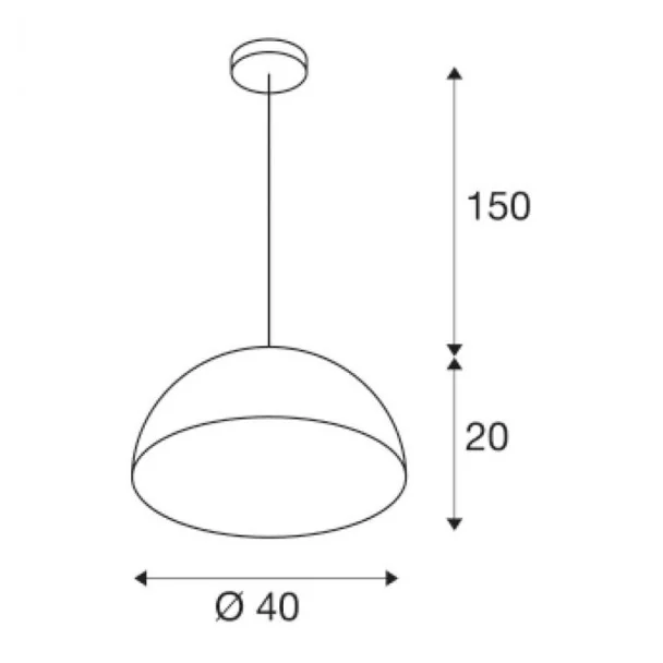 Lâmpada de Suspensão Look Light