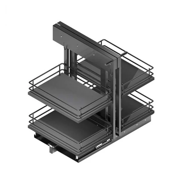 Extraível Canto Articulado Compact Antracite