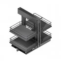 Extraível Canto Articulado Compact Antracite