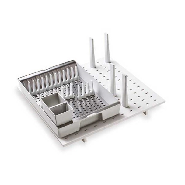 Porta Pratos com Escorredor Inox Gaveta Premiere