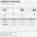 Atirador 4744 Cromado Mate Cozinha